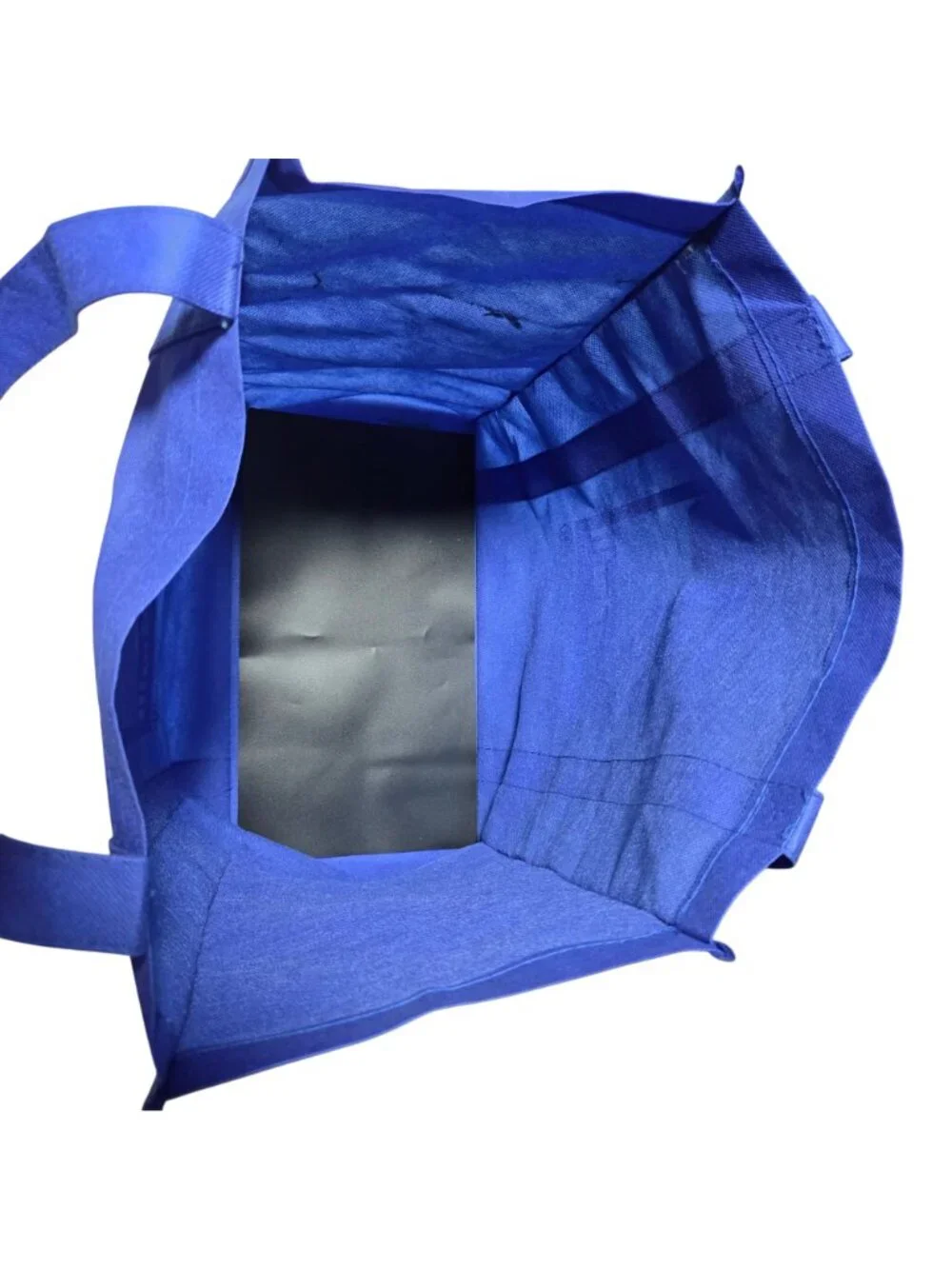 Goodwill Blue Reusable Tote Bag Shopping Handles Eco Friendly Non Woven Material